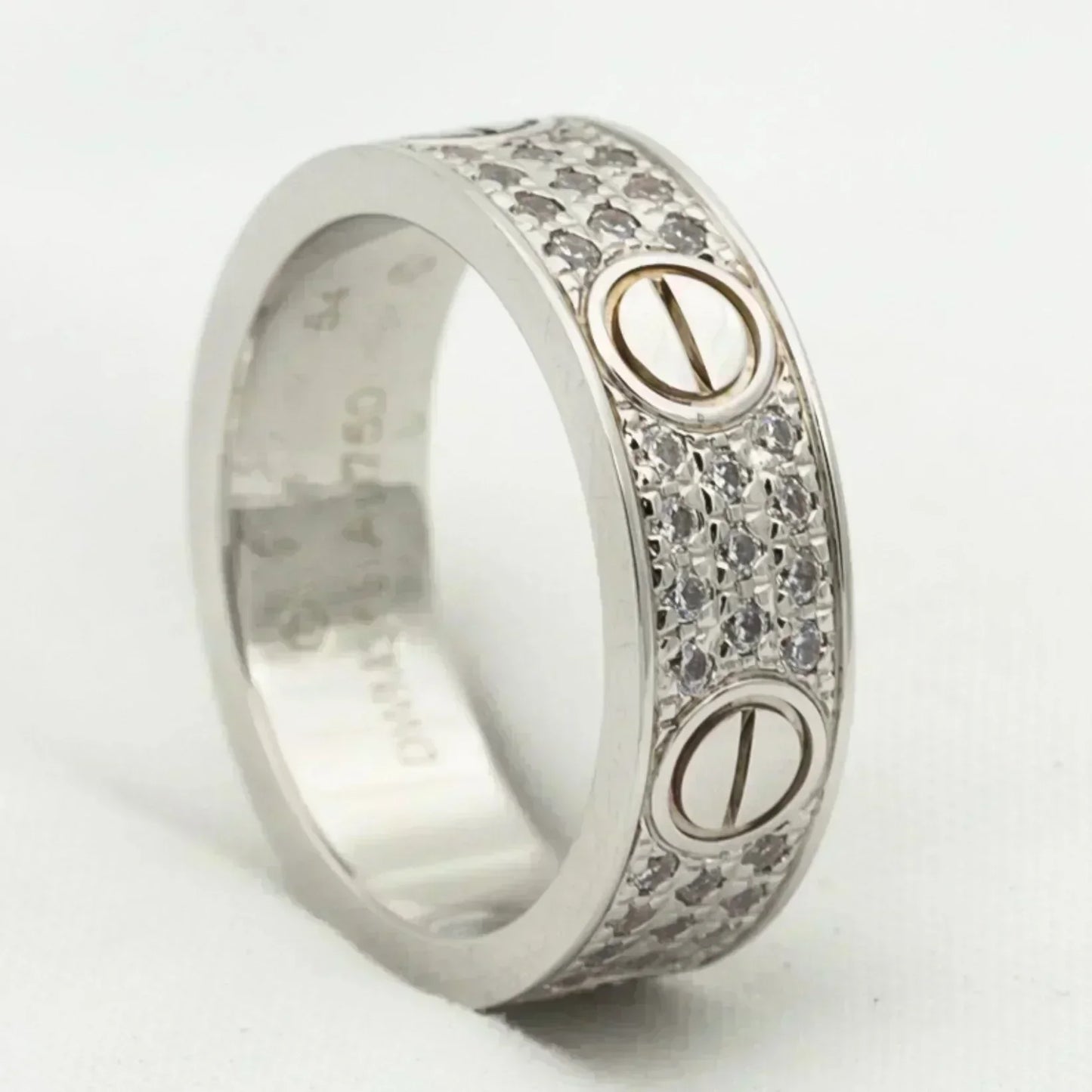 [Liorra]LOVE RING 5.5MM DIAMONDS PAVED