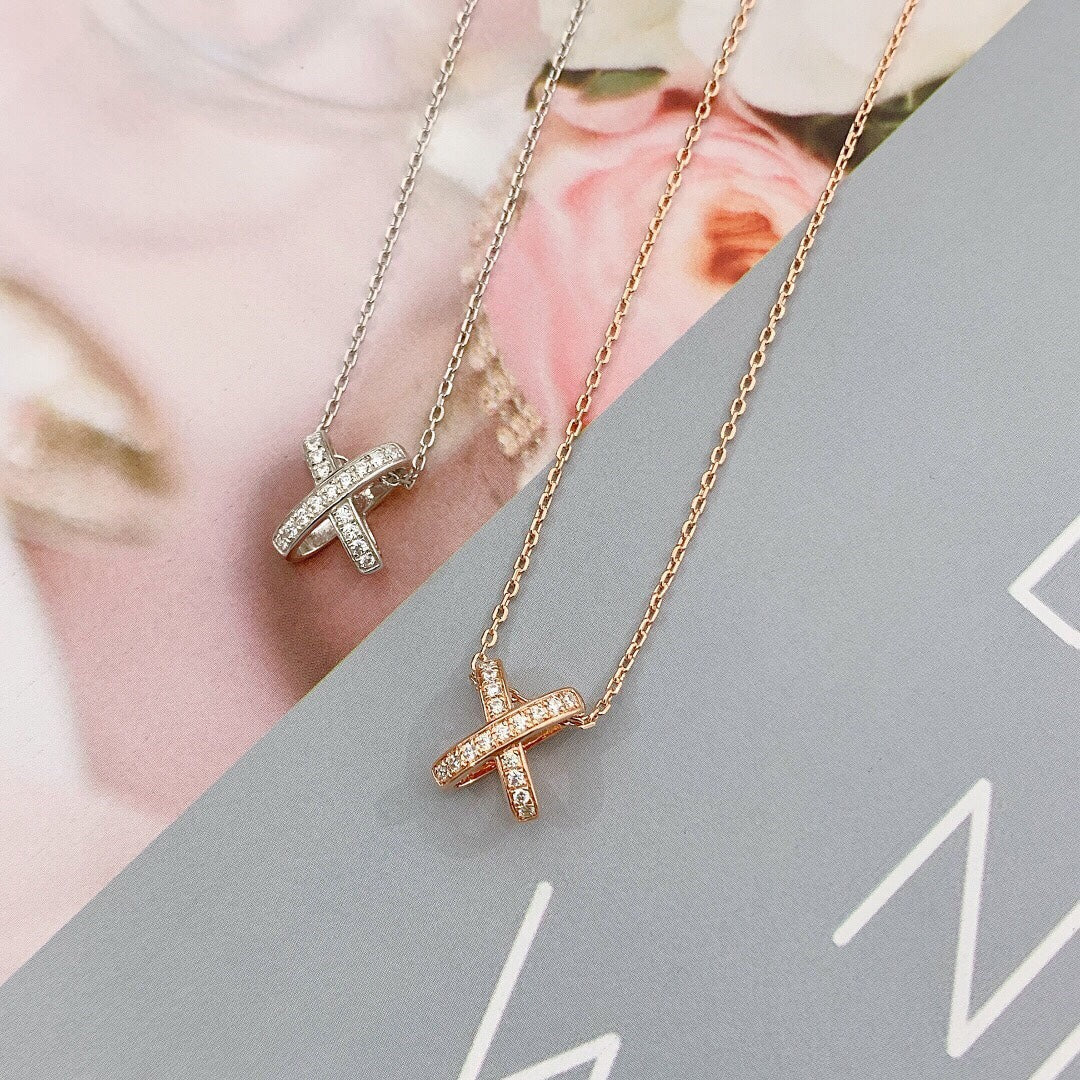 [Liorra]JEUX DE DIAMOND NECKLACE