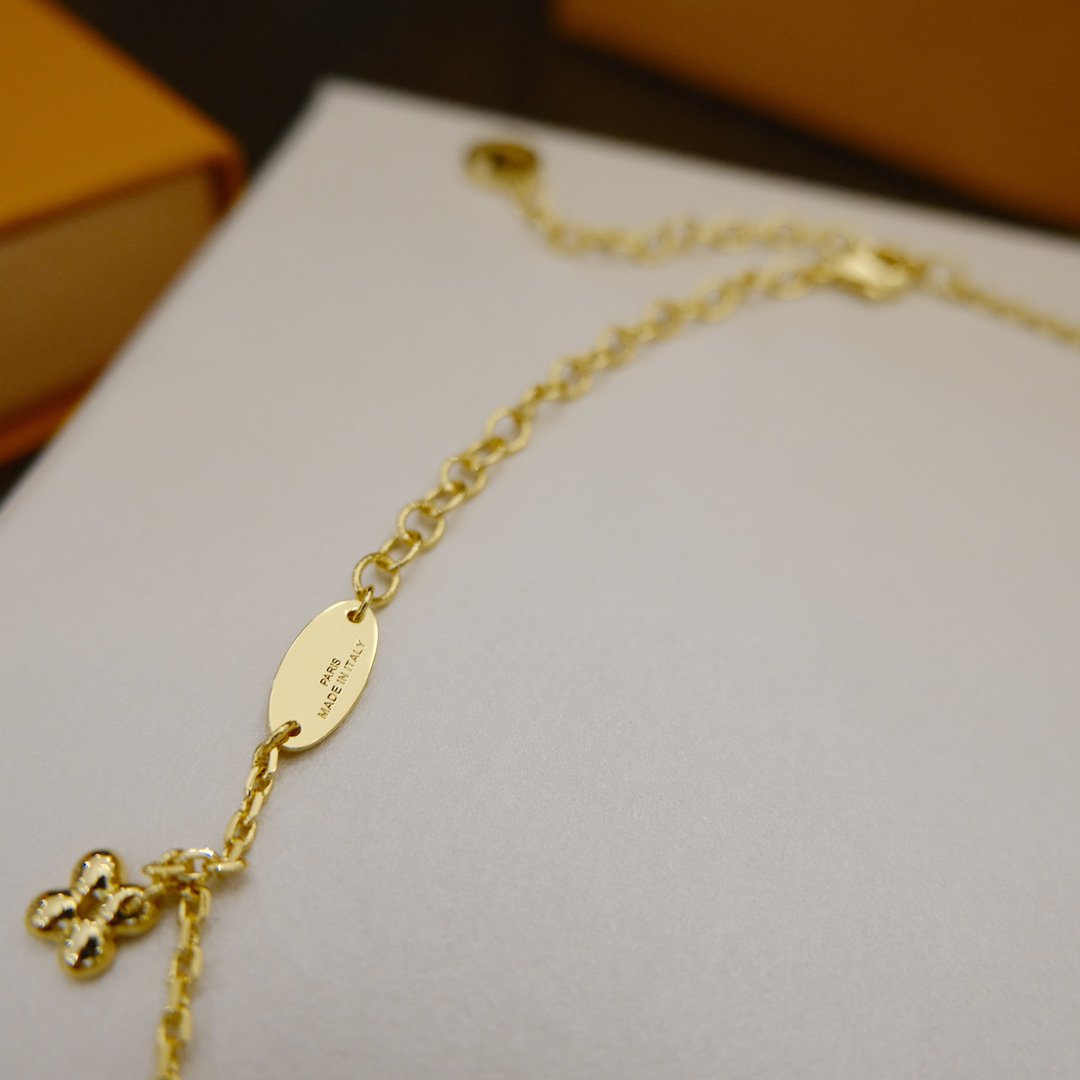 [Liorra]BLOOMING SUPPLE NECKLACE BRASS