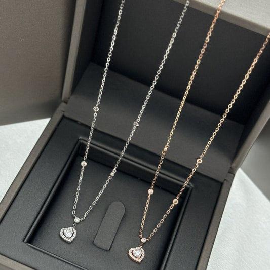 [Liorra]JOY HEART DIAMOND NECKLACE