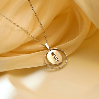[Liorra]Demo MOVE MM SILVER DIAMOND NECKLACE