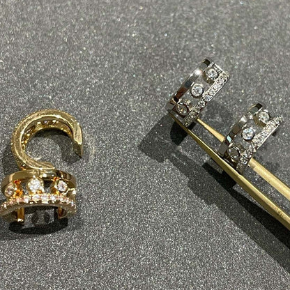 [Liorra]MOVE ROMANE EARRINGS DIAMOND