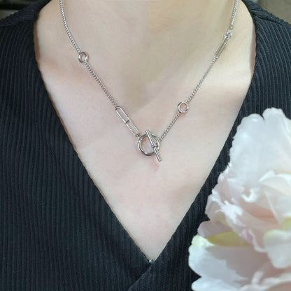 [Liorra]HM STERLING CHAINE D'ANCRE HEART
