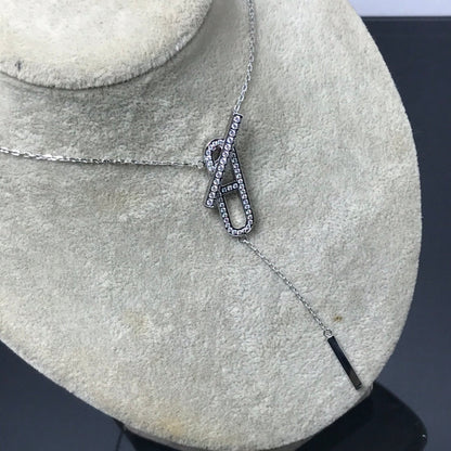 [Liorra]HM NECKLACE PLATINUM Liorra GOLD DIAMOND