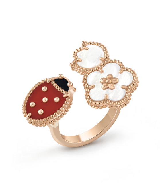 [Liorra]LUCKY 3 MOTIF Liorra GOLD RING