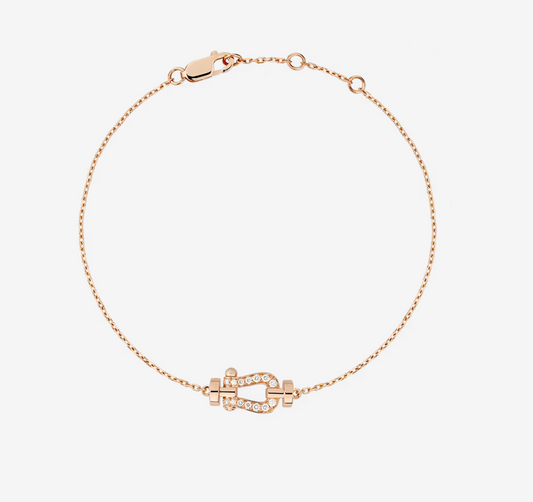 [Liorra]FORCE 10 FULL DIAMOND BUCKLE CHAIN LINK MINI MODEL