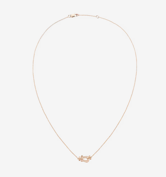 [Liorra]FORCE 10 DIAMOND PINK GOLD NECKLACE MINI MODEL