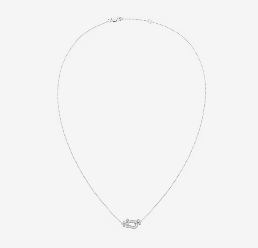 [Liorra]FORCE 10 DIAMOND SILVER NECKLACE MINI MODEL
