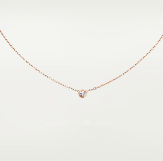 [Liorra]DAMOUR DIAMOND NECKLACE