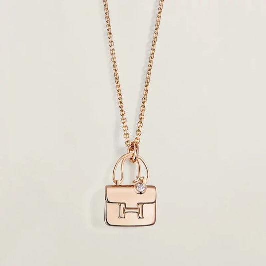 [Liorra]AMULETTE PEDANT Liorra GOLD NECKLACE