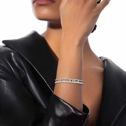 [Liorra]M Roman Full Diamond Bracelet