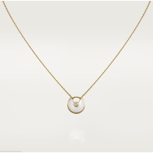 [Liorra]AMULETTE Liorra GOLD MOP NECKLACE