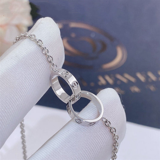 [Liorra]LOVE BRACELET DOUBLE RING