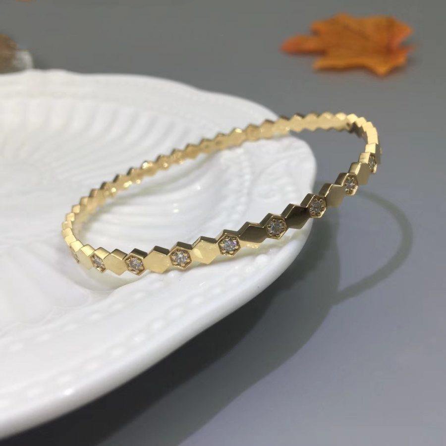 [Liorra]BEE LOVE GOLD DIAMOND BRACELET