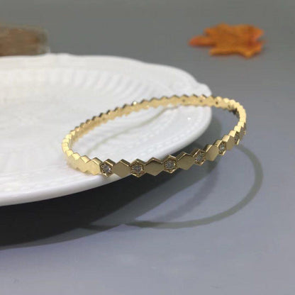 [Liorra]BEE LOVE GOLD DIAMOND BRACELET