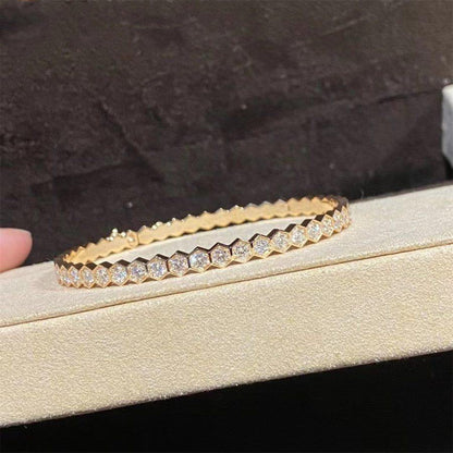 [Liorra]BEE LOVE GOLD BRACELET FULL DIAMOND