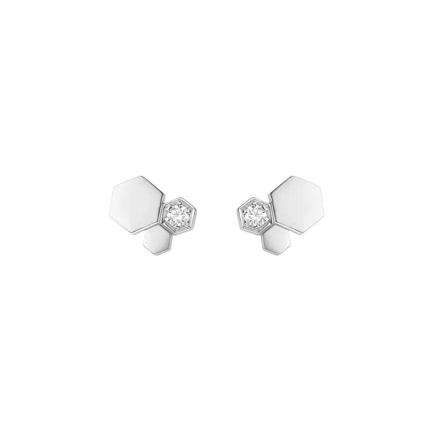 [Liorra]BEE LOVE SILVER DIAMOND EARRINGS
