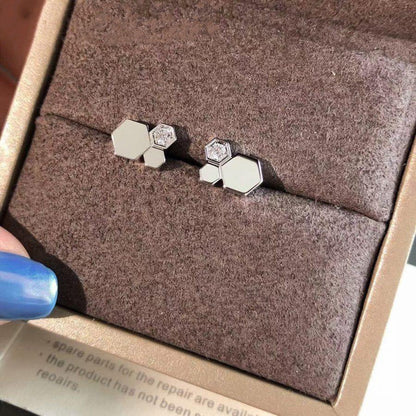 [Liorra]BEE LOVE SILVER DIAMOND EARRINGS