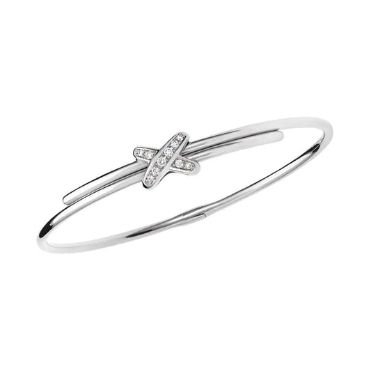 [Liorra]JEUX DE BRACELET SILVER DIAMONDS