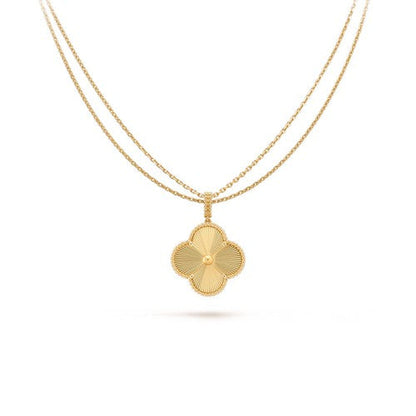 [Liorra]CLOVER 25MM PEDANT NECKLACE GOLD