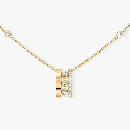[Liorra]CHAIN MOVE ROMANE PEDAND NECKLACE