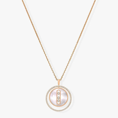 [Liorra]Demo MOVE MM NACRE BLANCHE DIAMOND NECKLACE