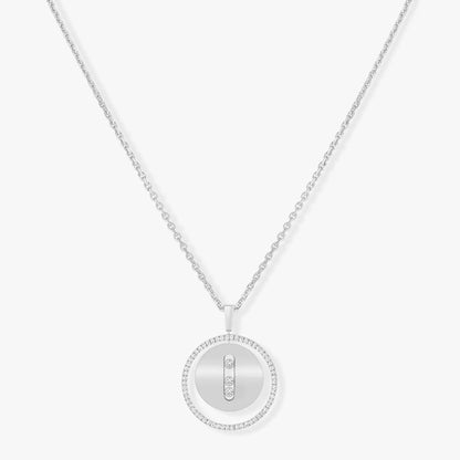 [Liorra]Demo MOVE MM SILVER DIAMOND NECKLACE