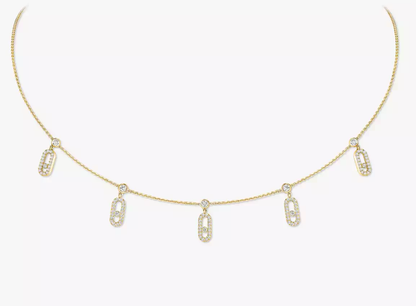 [Liorra]MS DIAMOND PENDANT NECKLACE