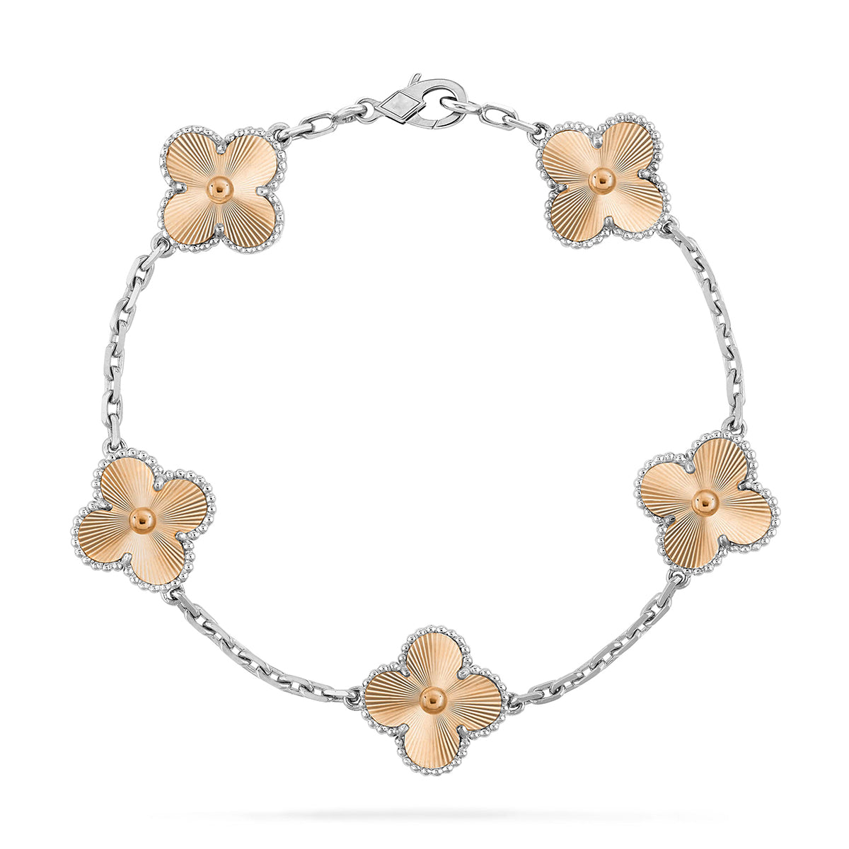 [Liorra] CLOVER 5 MOTIF LASER BRACELET COLLECTION