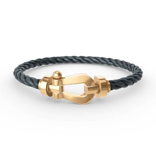 [Liorra]FORCE LARGE HORSESHOE NO DIAMOND BRACELET GOLD