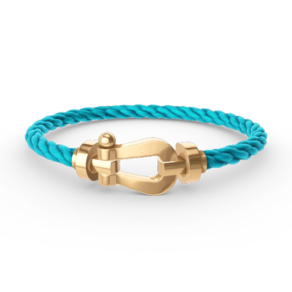 [Liorra]FORCE LARGE HORSESHOE NO DIAMOND BRACELET GOLD