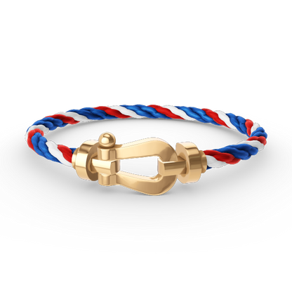 [Liorra]FORCE LARGE HORSESHOE NO DIAMOND BRACELET GOLD