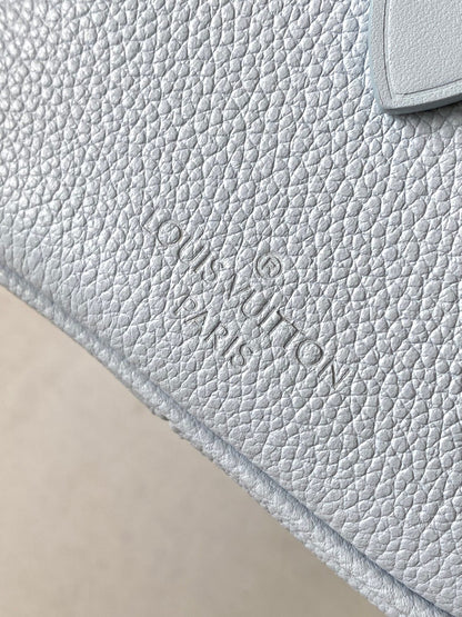 SPEEDY BANDOULIÈRE 20 IN BLUE HOUR MONOGRAM EMPREINTE LEATHER