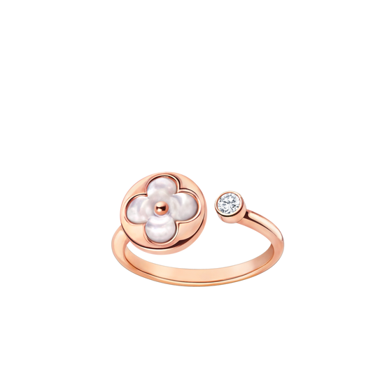 [Liorra]SUN 1 DIAMOND PINK MOP RING