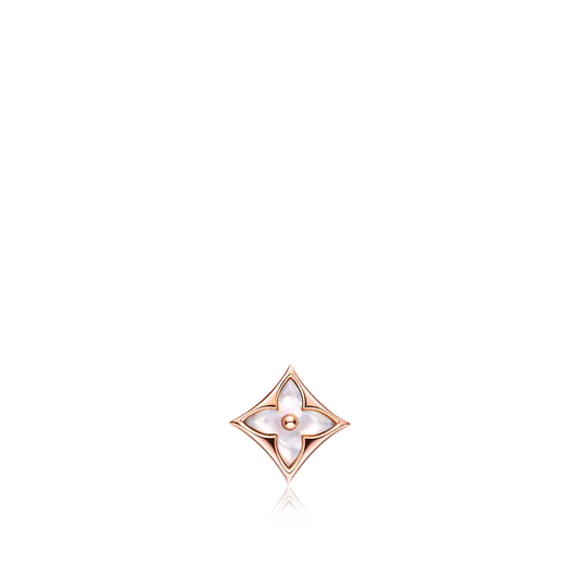 [Liorra]STAR MOP PINK GOLD EARRINGS
