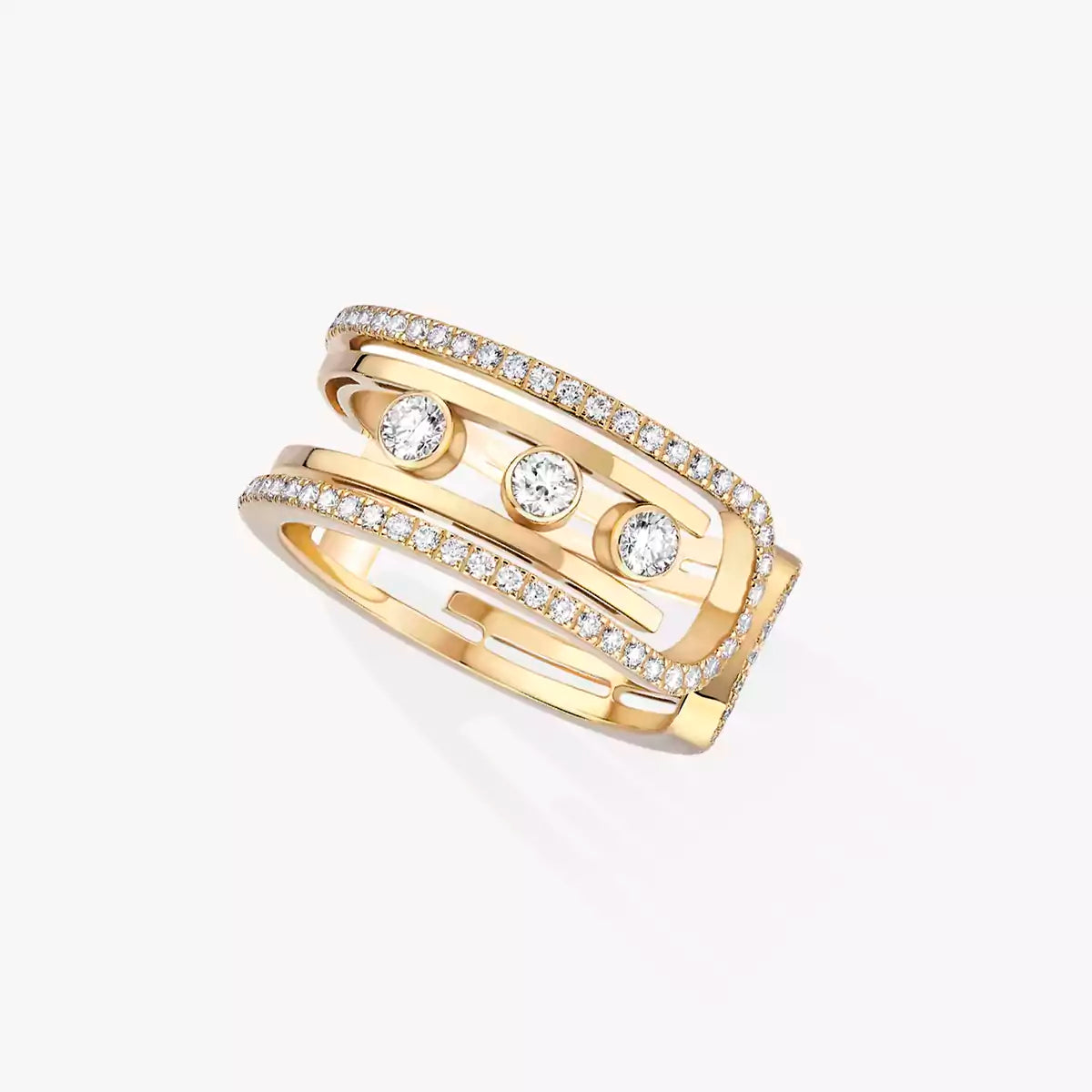 [Liorra]Move 10th Diamond Ring in Gold