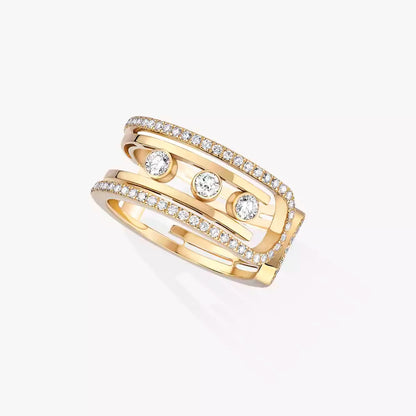 [Liorra]Move 10th Diamond Ring in Gold