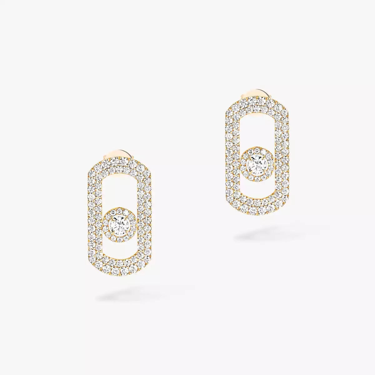 [Liorra]So Move Pave_-Set Diamond Earrings in Silver