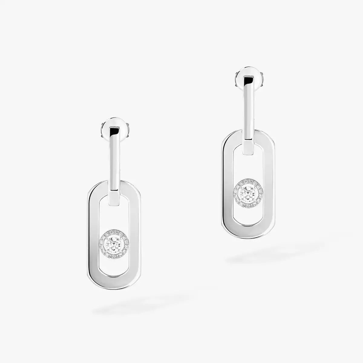 [Liorra] So Move XL Diamond Hoop Earring