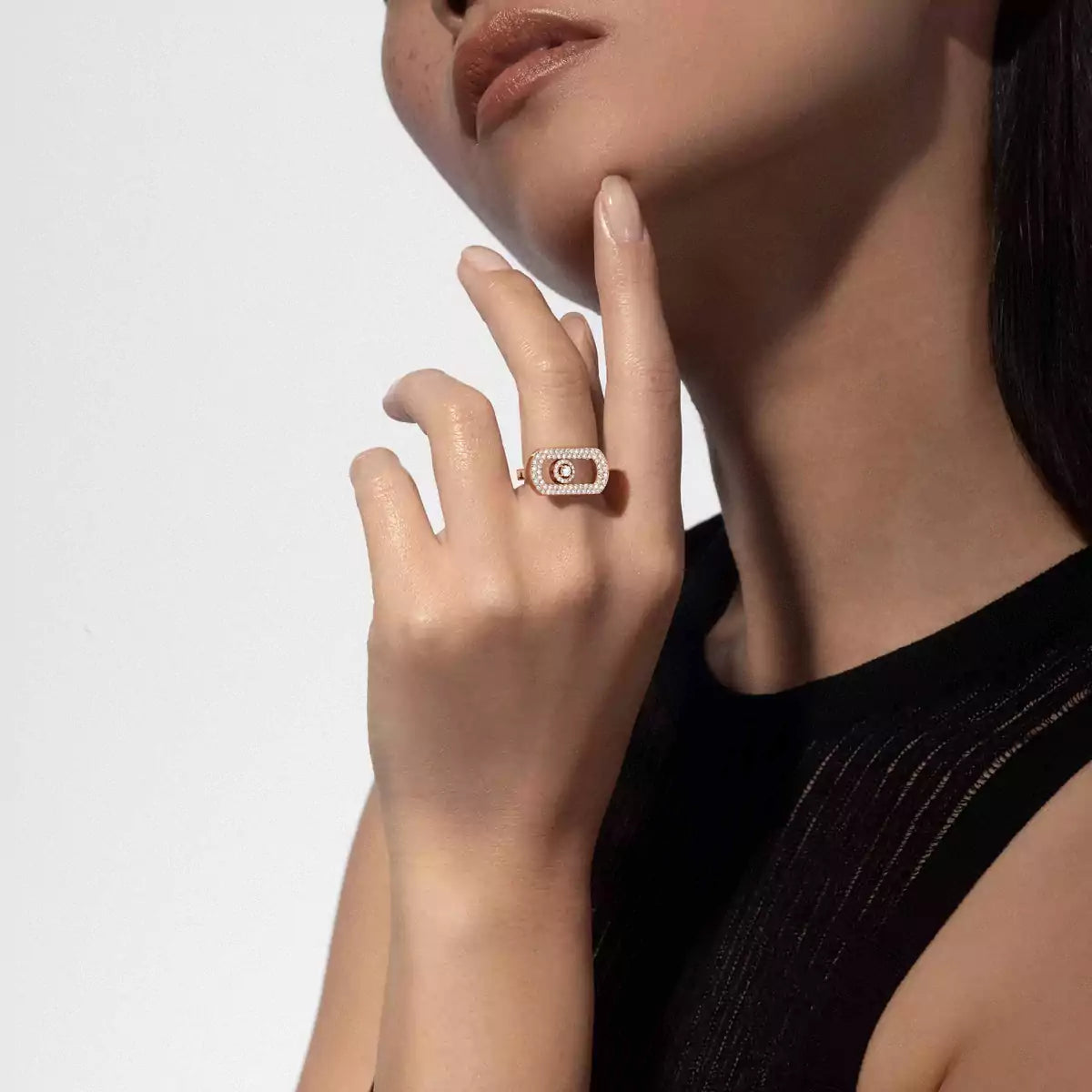 [Liorra]So Move Pave_-Set Diamond Ring