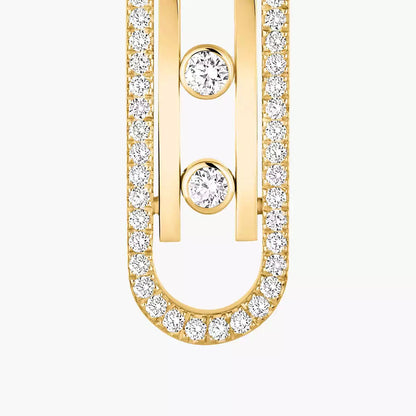 [Liorra]Diamond Pendant Earrings Move 10Th