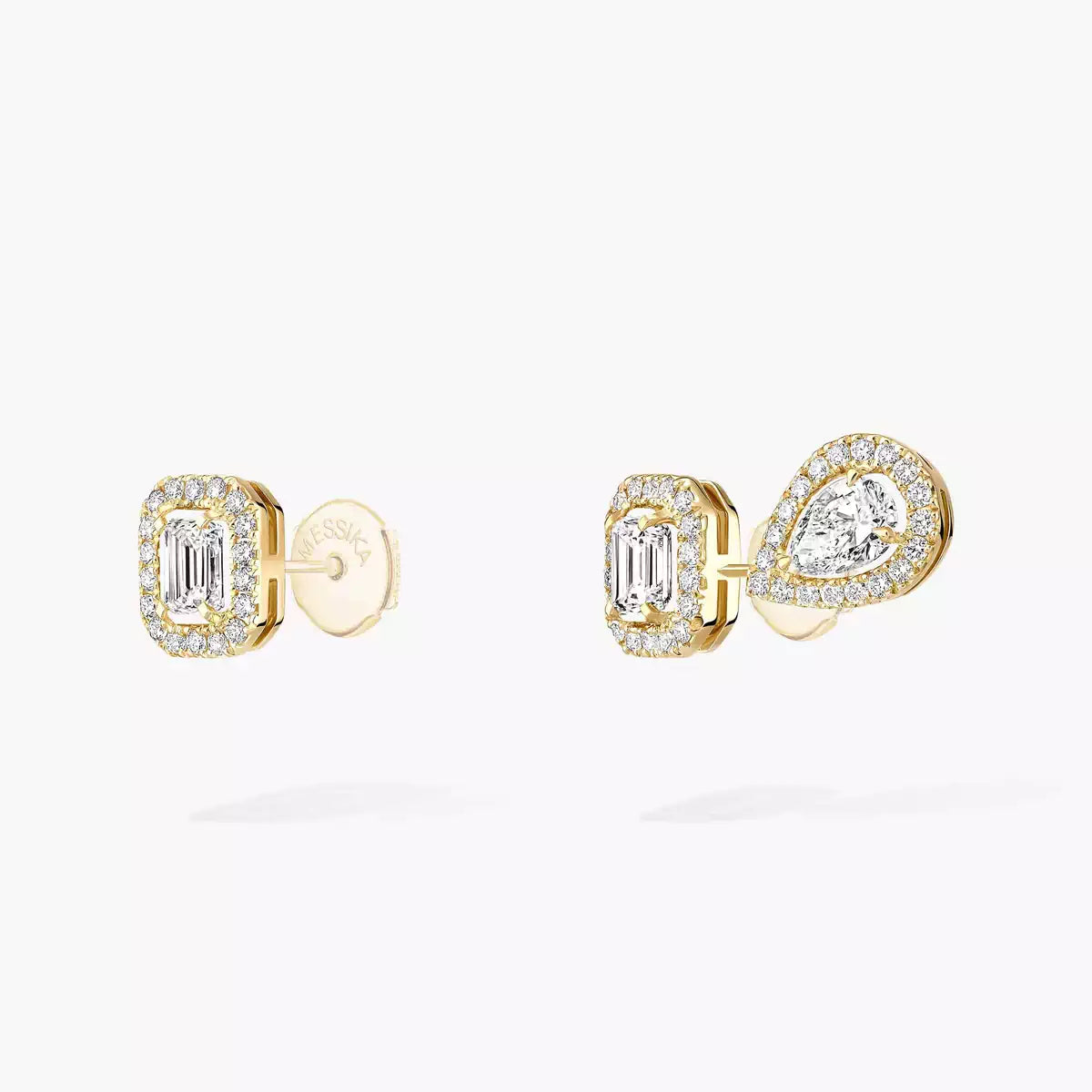 [Liorra]Diamond Earrings 0,10ct My Twin 1+2