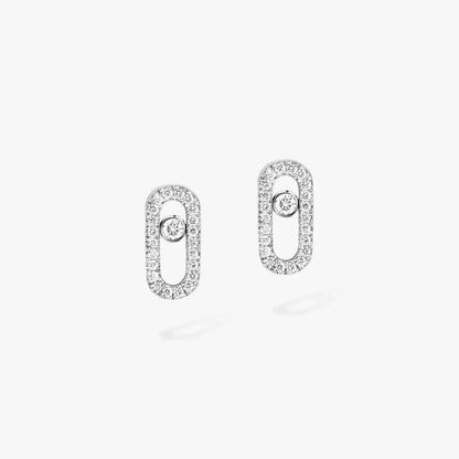 [Liorra]Move Uno Diamond Earrings