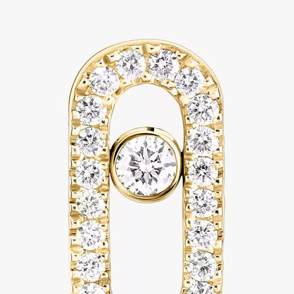 [Liorra]Move Uno Diamond Earrings