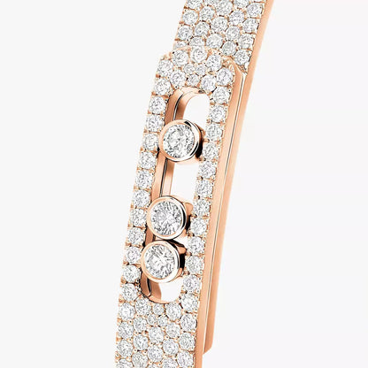 [Liorra]Move Noa Full Pavé Diamond Bangle Bracelet