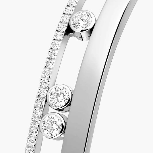 [Liorra]Move Romane Diamond Bangle Bracelet