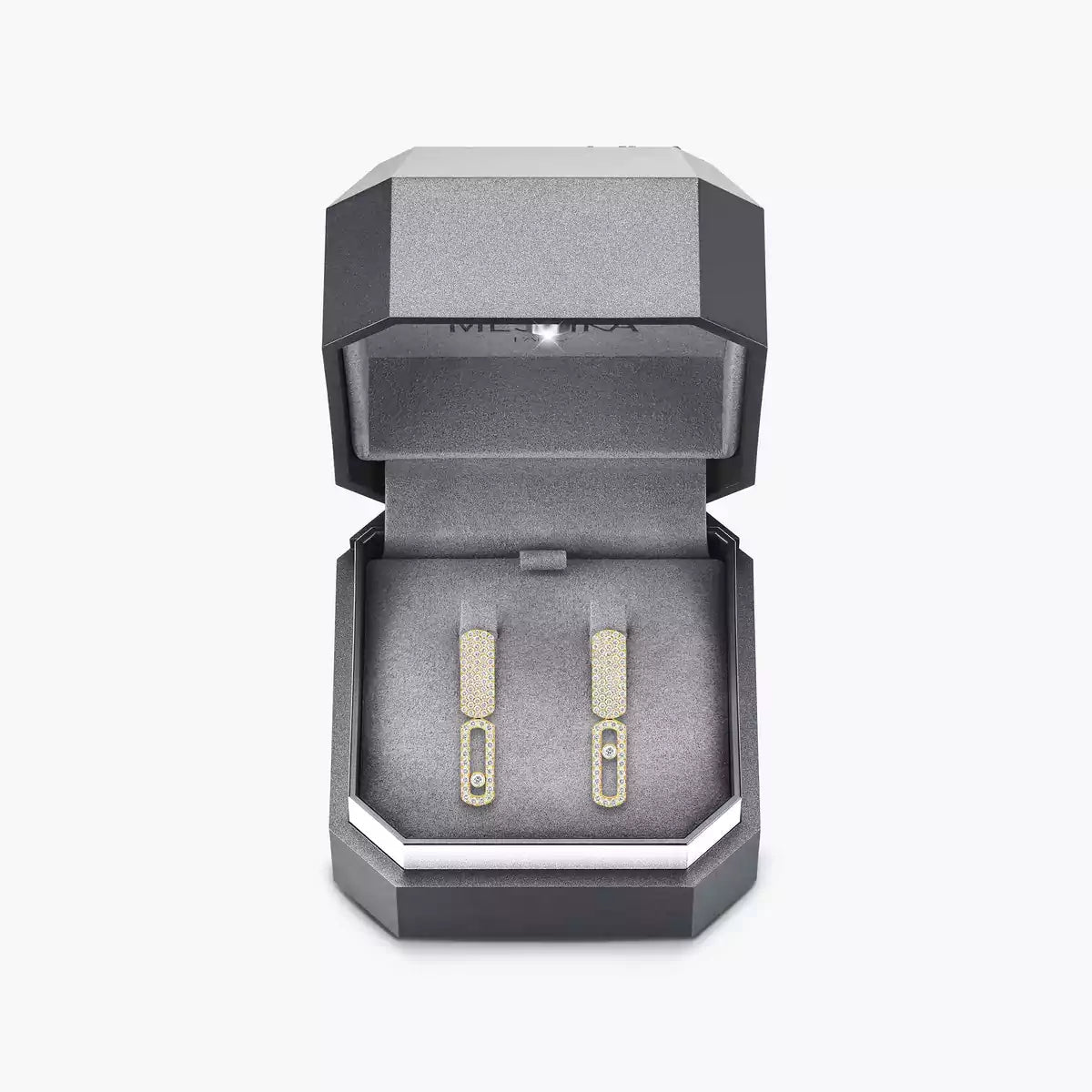 [Liorra]Imperial Move SM Diamond Earrings