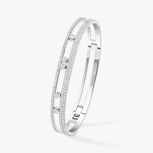 [Liorra]Move Romane pavé bangle