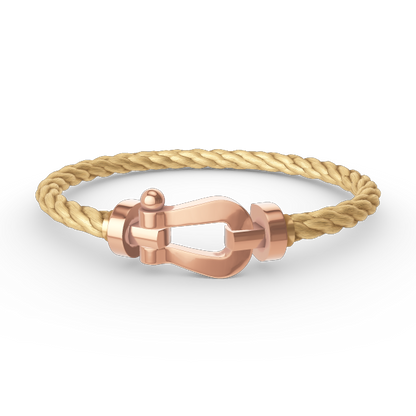 [Liorra]FORCE LARGE HORSESHOE NO DIAMOND BRACELET Liorra GOLD