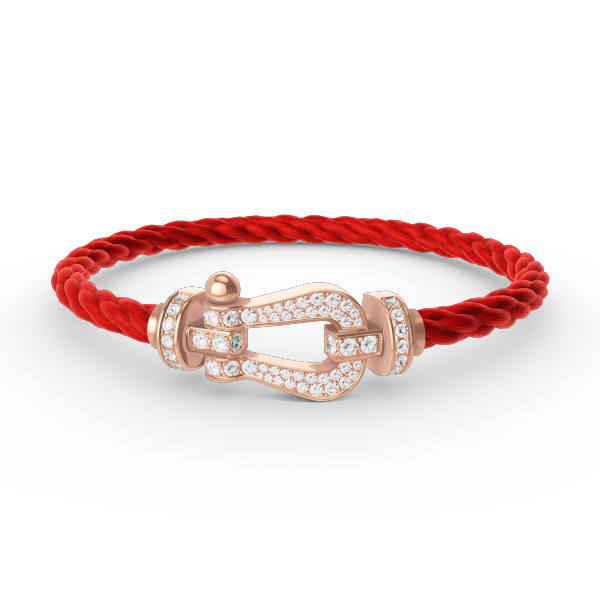 [Liorra]FORCE LARGE HORSESHOE FULL DIAMOND BRACELET Liorra GOLD